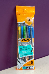 Assorted Xtra Precision 0.5 mm Mechanical Pencils (5 pk)