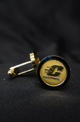 Action C Gold Plated Affinity Cuff Links