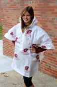 Central Michigan Action C Recyclable White Event Poncho