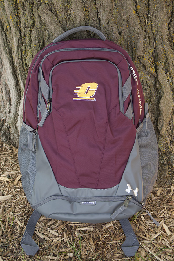maroon under armour backpack