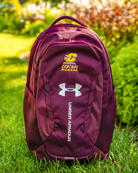 Action C Central Michigan UA Hustle 6.0 Maroon Backpack