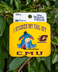 Action C CMU I Studied My Tail Off Eeyore Sticker