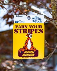 Central Michigan Earn Your Stripes Tigger Sticker