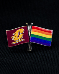 Action C Pride Flag Lapel Pin