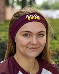 Fire Up Chips! Maroon Elastic Headband