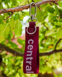 Central Michigan Maroon Oversized Key Strap