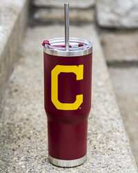Vintage Block C Maroon 30 oz. Stainless Steel Tumbler