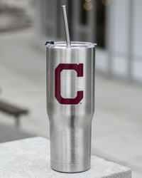 Vintage Block C 30 oz. Stainless Steel Tumbler