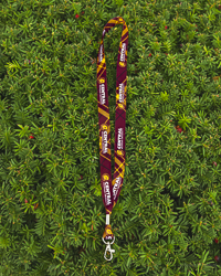 Action C Central Michigan University Tartan Satin Lanyard